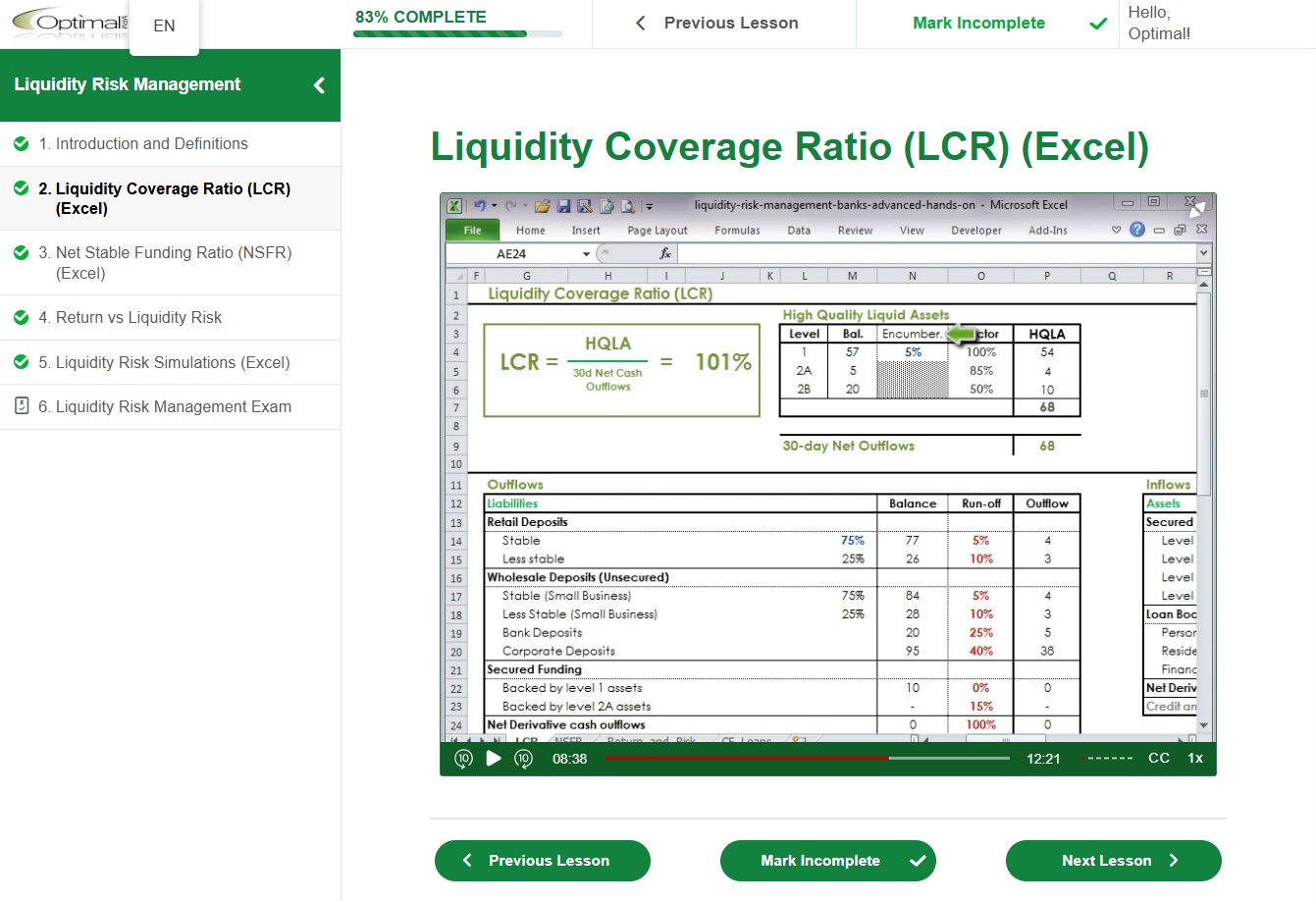 Liquidity Risk Management