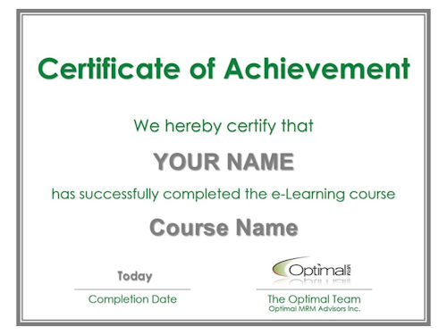 Generic certificate1